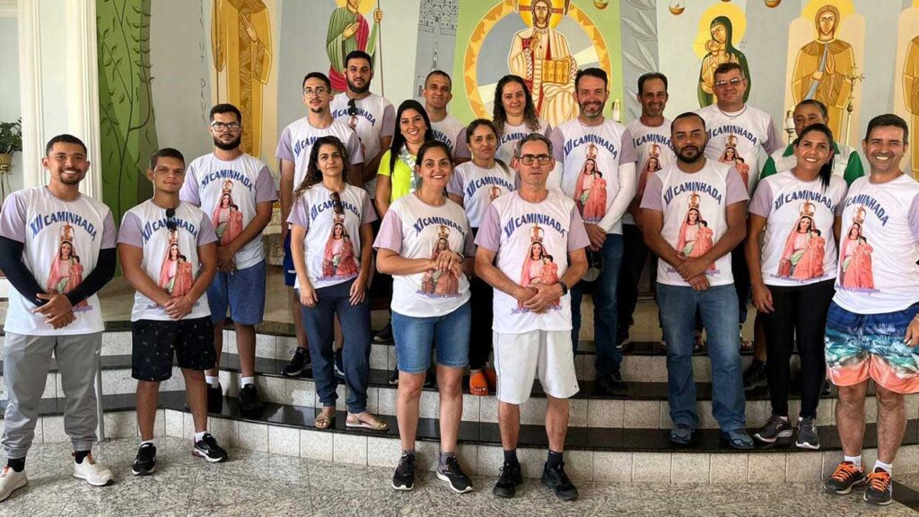 Devotos sairão a pé de João Pinheiro com destino ao santuário de Andrequicé em homenagem a Nossa Senhora da Abadia