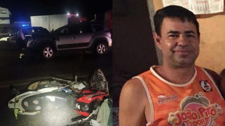 Motociclista de 49 anos morre ao bater de frente com veículo na Ruralminas em João Pinheiro 