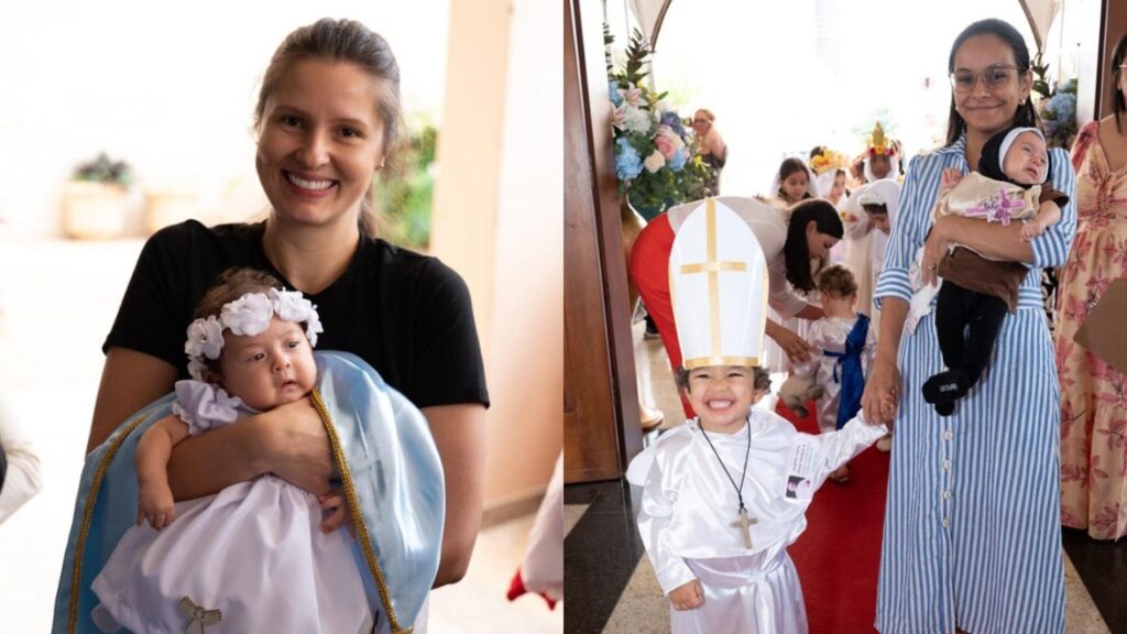 Holywins reúne crianças e famílias na Matriz Sant'Ana para celebrar Dia de Todos os Santos em João Pinheiro