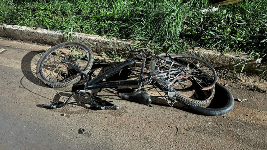 Motorista bêbado atropela e mata ciclista de 16 anos, foge e é preso em Brasilândia de Minas