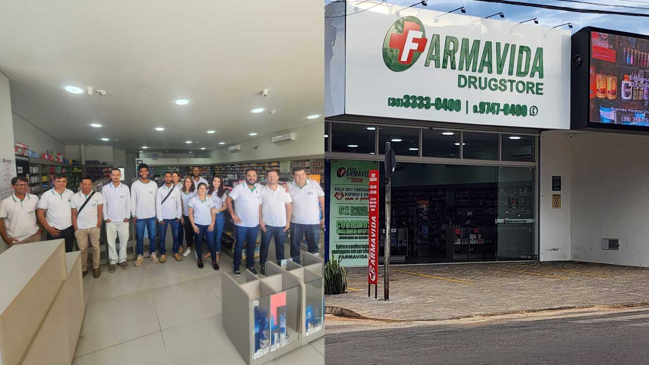 Farmavida Drugstore completa 1 ano e consolida sua posição em João Pinheiro