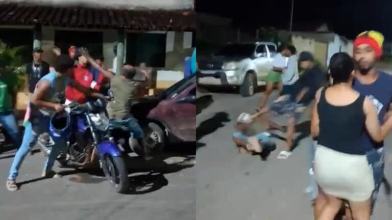 Pancadaria toma conta de boteco e vira confusão generalizada em Canabrava, zona rural de João Pinheiro