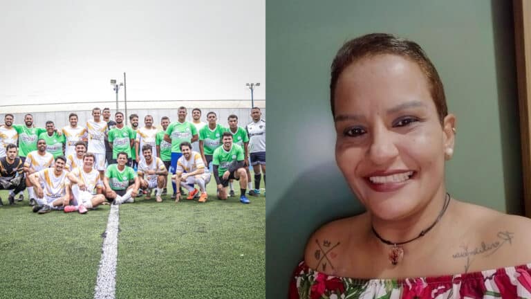 Futebol solidário arrecada mais de R$ 5 mil para ajudar pinheirense com câncer irreversível