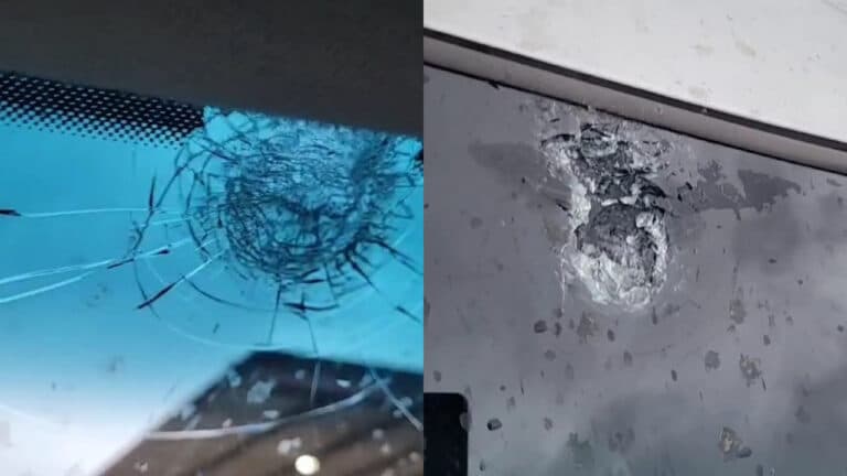 Motorista tem para-brisa quebrado em novo ataque com pedras na BR-040 em João Pinheiro