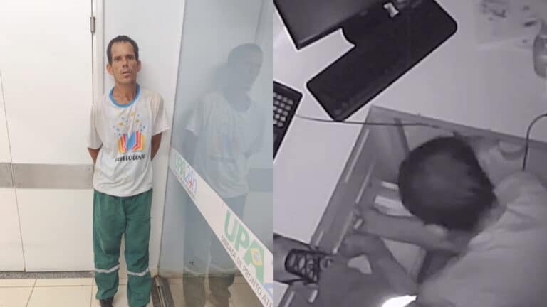 Furtou e se deu mal: suspeito é preso após arrombar sorveteria e levar dinheiro do troco no centro de João Pinheiro