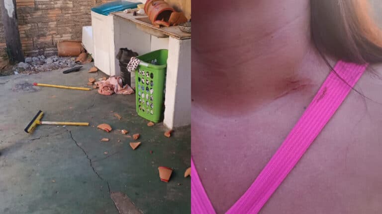 Homem é preso por enforcar e agredir companheira com rodo em João Pinheiro, mas é solto após pagar fiança