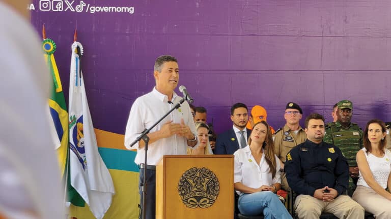 Veja o discurso do prefeito Gláucon Cardoso na inauguração do novo quartel da PM em João Pinheiro