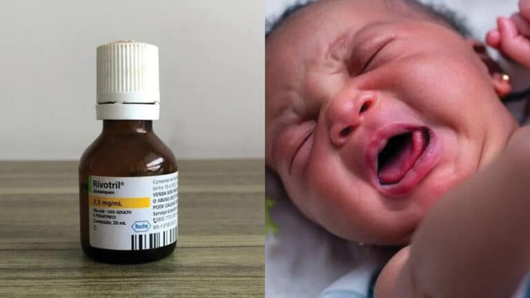 Bebê é internado com intoxicação após mãe dar Rivotril para criança dormir