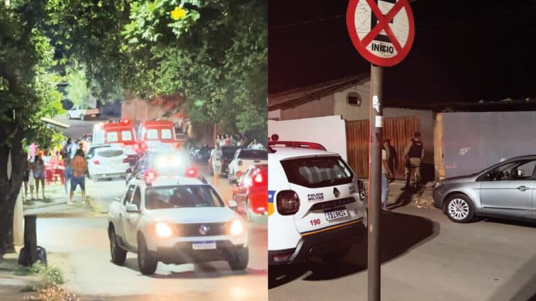 Homem espanca bebê de 10 meses e companheira em João Pinheiro e foge deixando local marcado por sangue