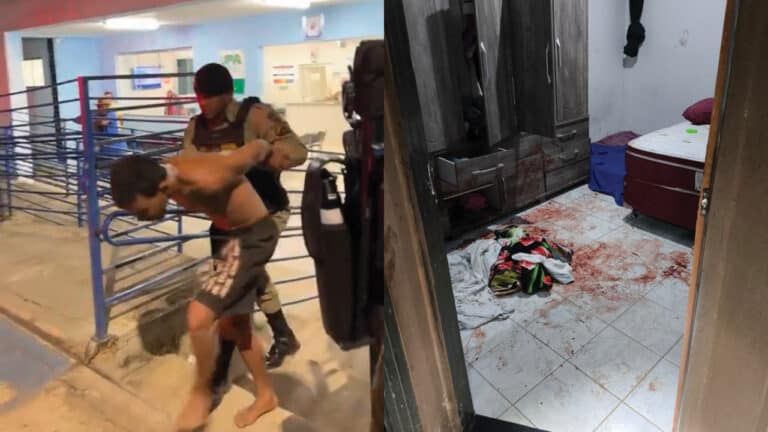 Suspeito de agressão brutal contra companheira e bebê de 10 meses é preso próximo ao local do crime em João Pinheiro