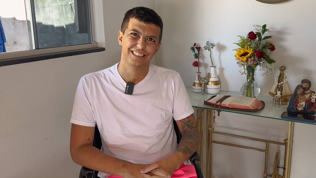Eu sou um milagre: caminhoneiro que caiu de ponte na BR-040 em João Pinheiro se recupera e emociona com sua história