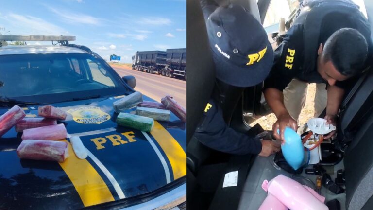 PRF encontra cocaína escondida no tanque de combustível e prende motorista na BR-365, em João Pinheiro