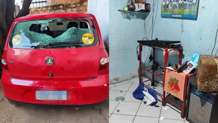 Mulher invade casa do ex-namoraoa, quebra tudo e ameaça matar ele em João Pinheiro