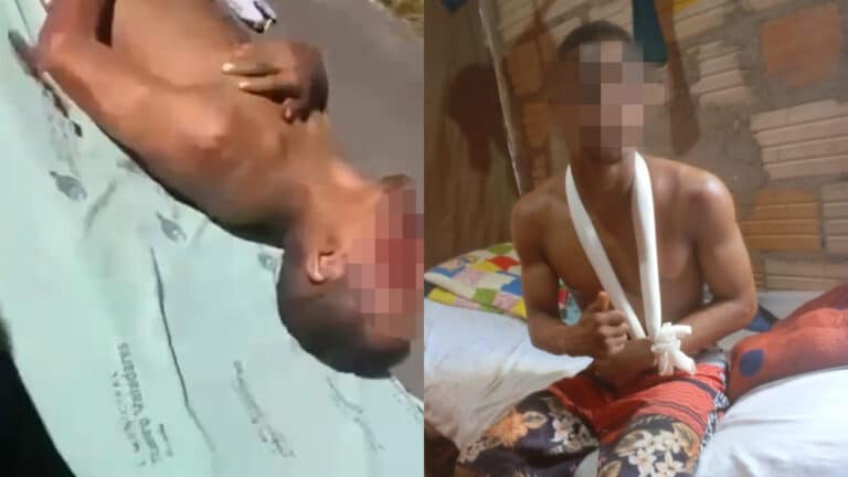 Jovem suspeito de cometer vários delitos é espancado por morador no distrito de Canabrava em João Pinheiro
