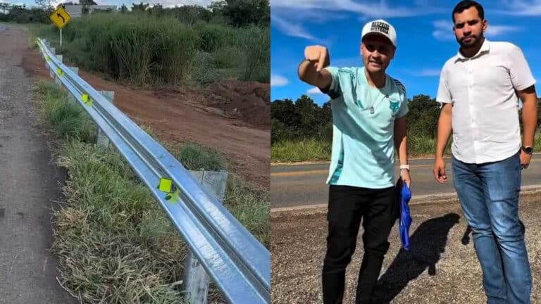 Desvio criado por Senador Cleitinho e prefeito Igor Santos para escapar de pedágio na BR-040 é fechado