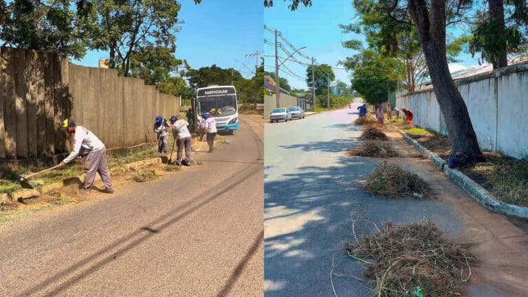 Prefeitura reforça limpeza urbana com nova empresa e operação em vários bairros de João Pinheiro