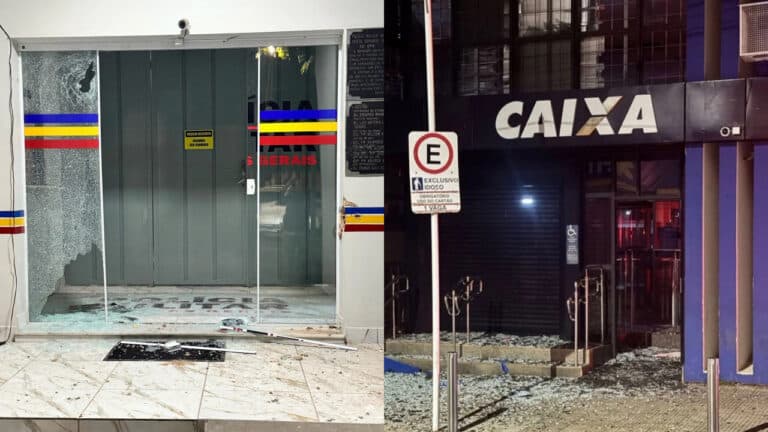 ‘Novo Cangaço’ ataca agência da Caixa e dispara contra quartel da Polícia Militar em Minas Gerais