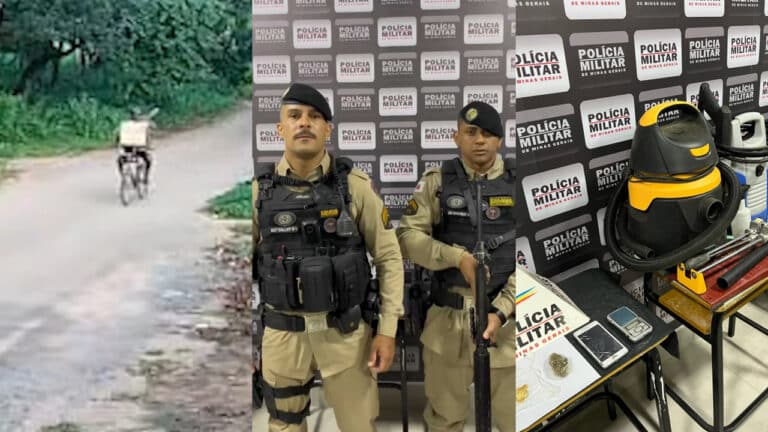 Ladrão com 85 passagens pela polícia comete novo furto, troca produtos por drogas e acaba preso em João Pinheiro