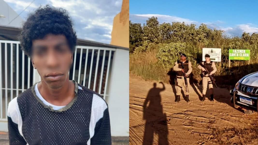 Ladrão de gado é flagrado com animais furtados e acaba preso na zona rural de João Pinheiro