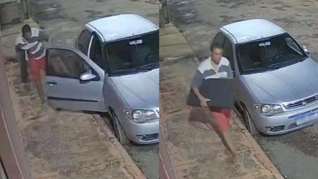 Ladrão com extensa ficha criminal é preso por furtar caixa de som de carro destrancado em João Pinheiro