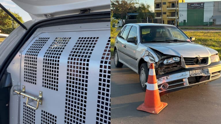 "Eu tô errado e ele tá errado", diz motorista bêbado ao bater em caminhão estacionado na marginal da BR-040, em João Pinheiro