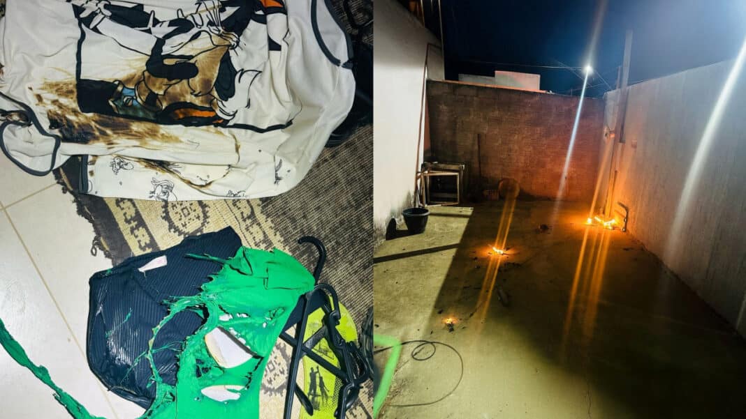 No Dia das Mães, mulher foge com o filho após ser agredida e ter roupas queimadas pelo esposo em João Pinheiro
