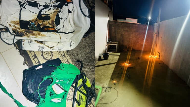 No Dia das Mães, mulher foge com o filho após ser agredida e ter roupas queimadas pelo esposo em João Pinheiro