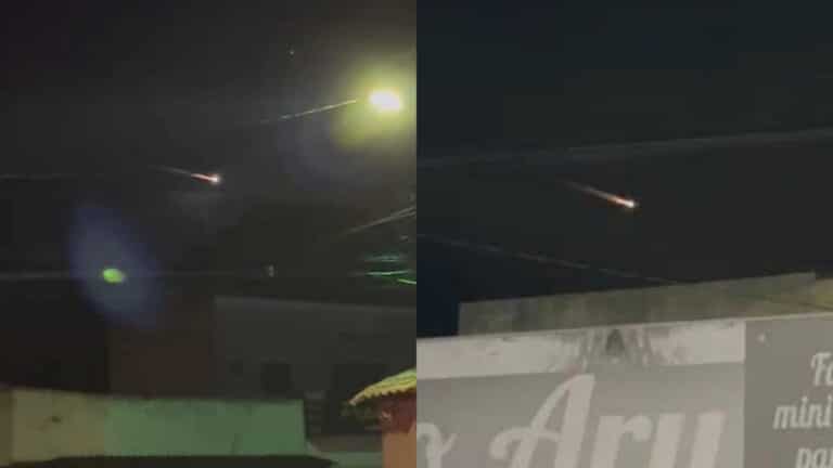 Bola de fogo é vista nos céus de João Pinheiro e Brasilândia; moradores ficam impressionados com fenômeno raro