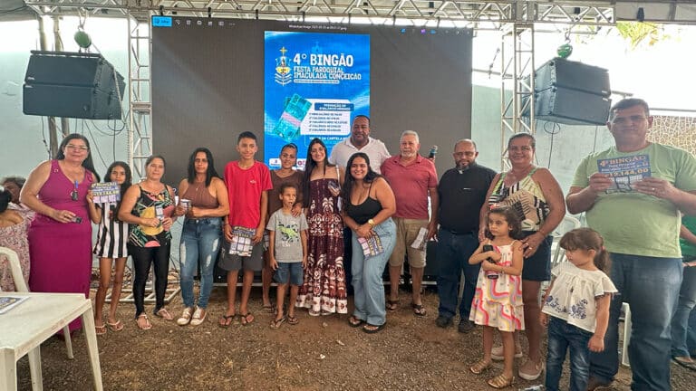 4º Bingão da Imaculada Conceição é sucesso de público e premia fiéis em João Pinheiro; veja os ganhadores