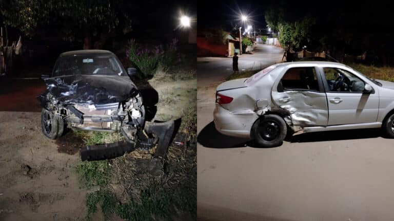 Motorista bêbado e sem CNH causa grave acidente e desmaia em João Pinheiro