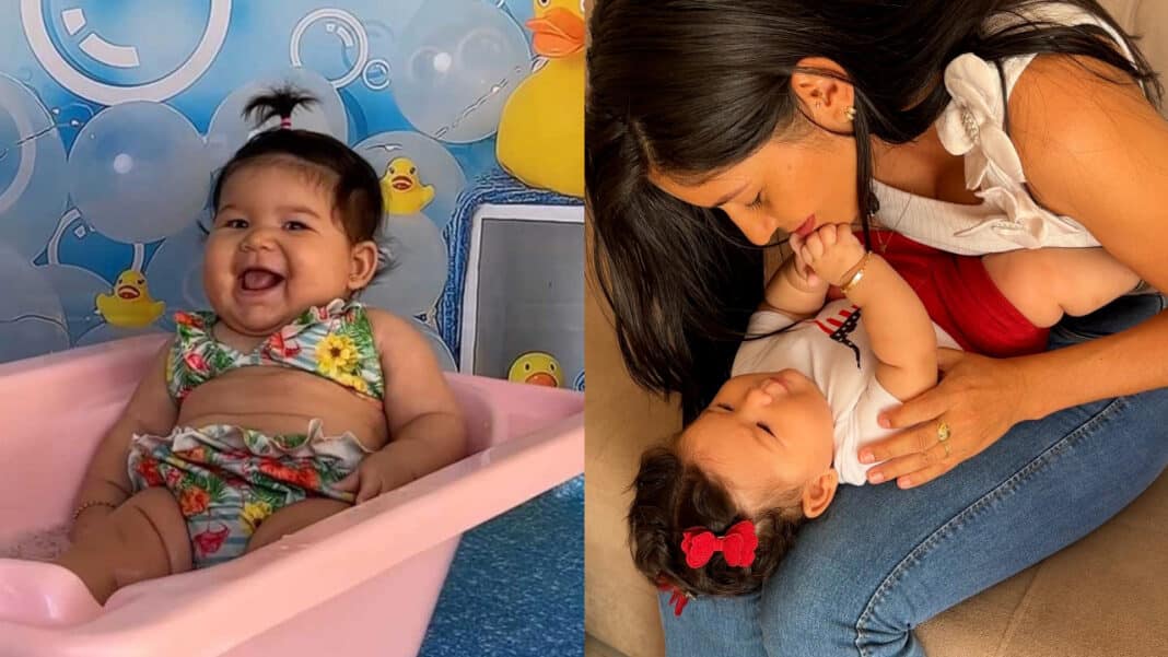 Bebê de Brasilândia de Minas concorre a vaga no concurso nacional Johnson's Baby 2025; saiba como ajudar