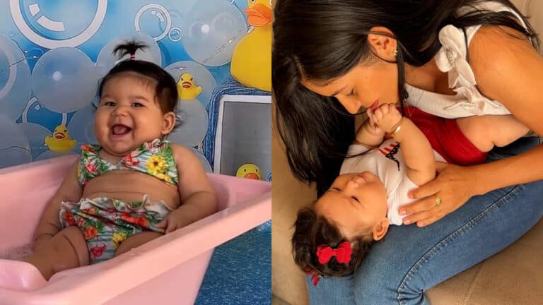 Bebê de Brasilândia de Minas concorre a vaga no concurso nacional Johnson's Baby 2025; saiba como ajudar