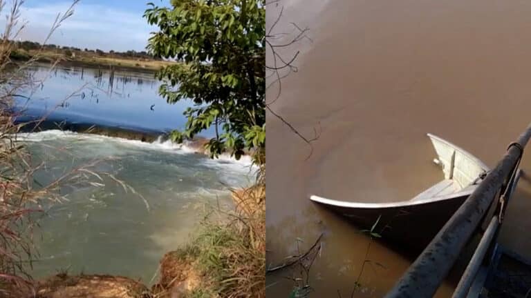 Rompimento de barragem eleva nível do Rio Paracatu e causa preocupação entre ribeirinhos