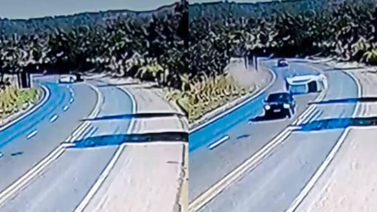 Briga no trânsito? Motorista leva a pior em disputa por ultrapassagem na BR-040 em João Pinheiro; veja o vídeo