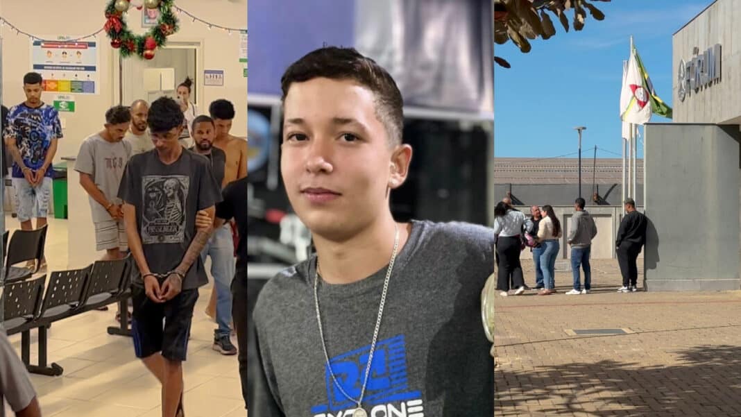 Acusados do assassinato brutal de João Marcos ficam em silêncio durante audiência em João Pinheiro