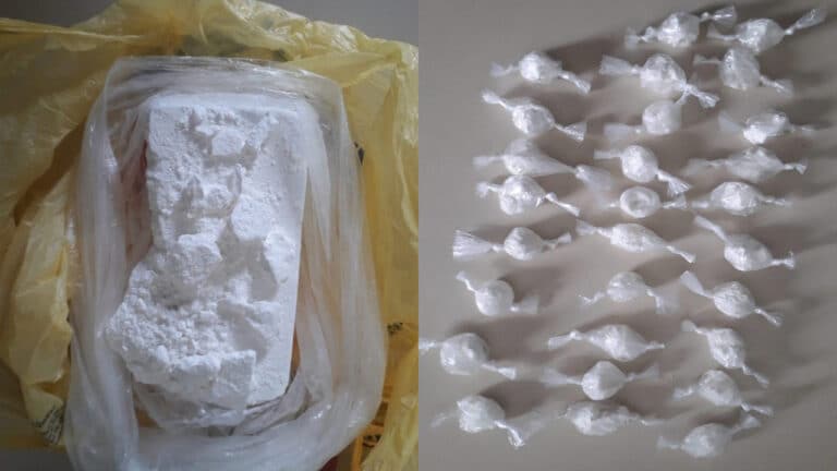 Perseguição na BR-365 termina com apreensão de cocaína avaliada em R$ 10 mil em Varjão de Minas