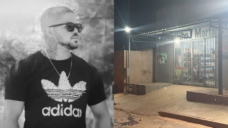 Homem é morto a tiros enquanto estava sentado em calçada em Brasilândia de Minas