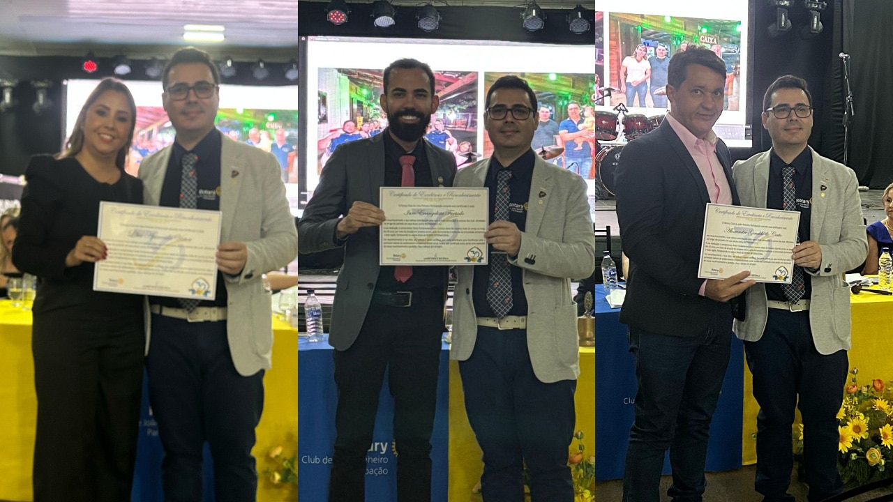 Rotary completa 30 anos em João Pinheiro com reinauguração de praça e homenagens comoventes