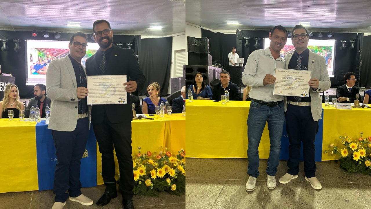 Rotary completa 30 anos em João Pinheiro com reinauguração de praça e homenagens comoventes