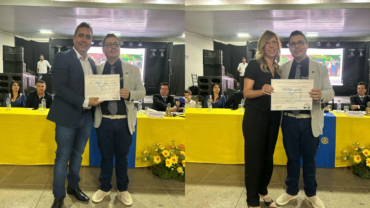 Rotary completa 30 anos em João Pinheiro com reinauguração de praça e homenagens comoventes