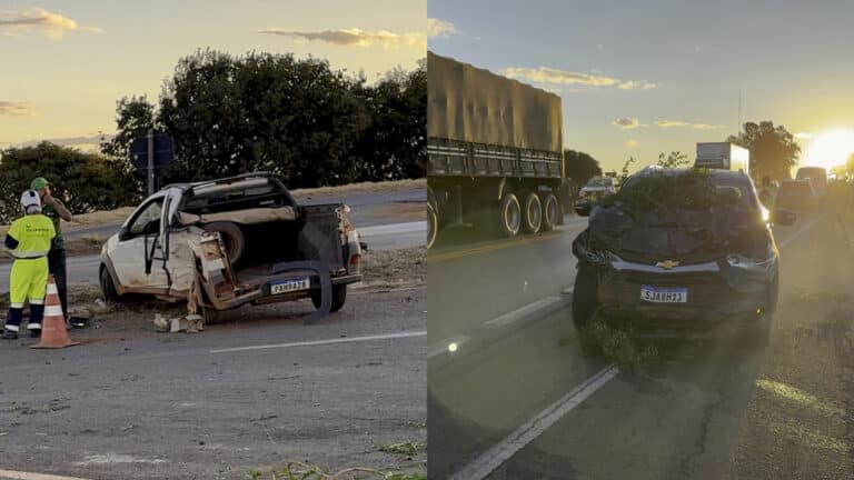 Motorista fica ferido em grave acidente no trevo da BR-040 com MG-181 em João Pinheiro; especialista alerta