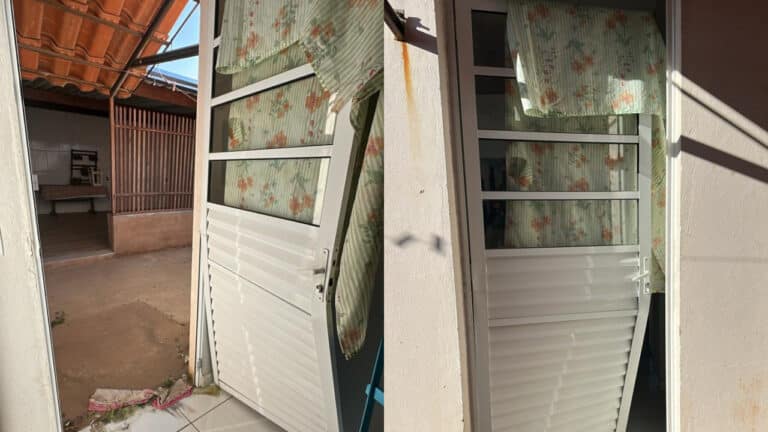 Casa é arrombada em plena luz do dia e vizinhos apontam morador da mesma rua como suspeito, em João Pinheiro