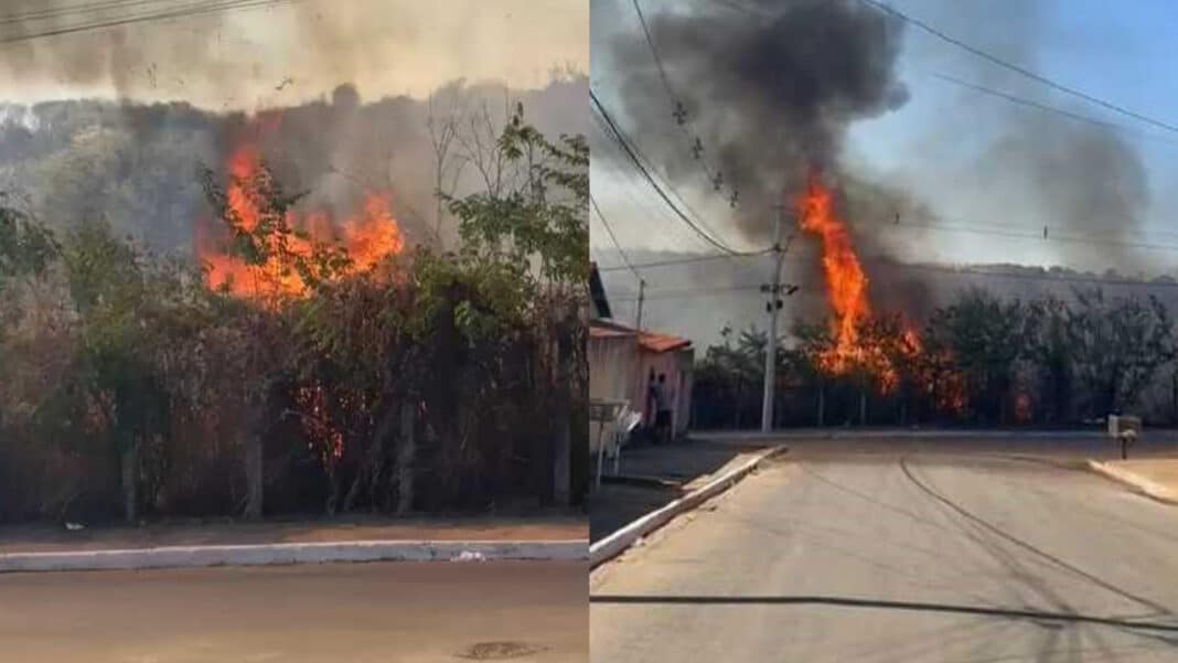 Capão da Água Limpa volta a ser atingido por incêndio e preocupa moradores em João Pinheiro
