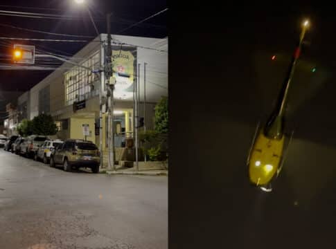 Com auxílio de helicóptero, Polícia Civil e Militar deflagram operação em Brasilândia de Minas