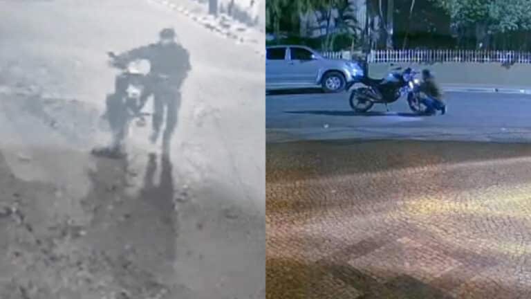 Ladrão com tornozeleira furta moto, foge da polícia mas acaba preso escondido na casa da tia em João Pinheiro