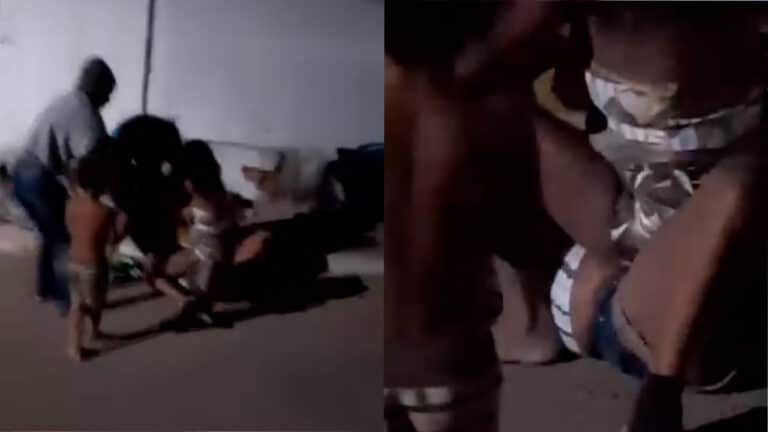 O pau quebrou no Cais! Mulheres saem no tapa no meio da rua em João Pinheiro