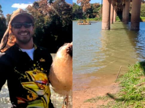 Tragédia em Brasilândia de Minas: homem morre afogado após barco virar no Rio Paracatu