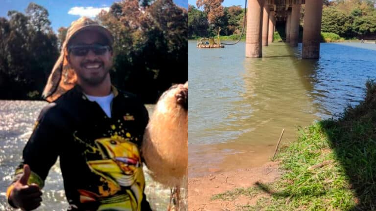 Tragédia em Brasilândia de Minas: homem morre afogado após barco virar no Rio Paracatu
