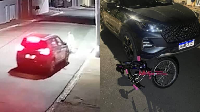 Motorista com sinais de embriaguez é preso após atropelar criança que andava de bicicleta em João Pinheiro
