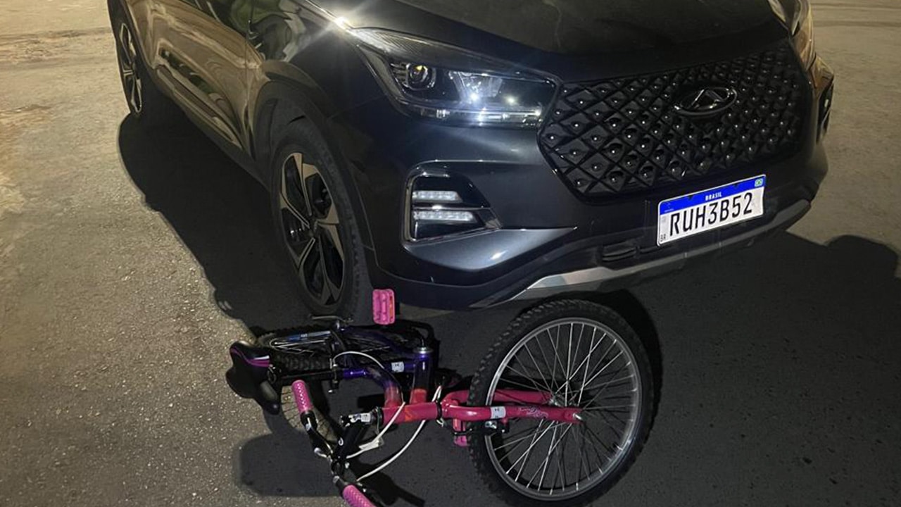 Servidor público que atropelou criança de bicicleta pagou fiança de R$ 5 mil e foi liberado em João Pinheiro